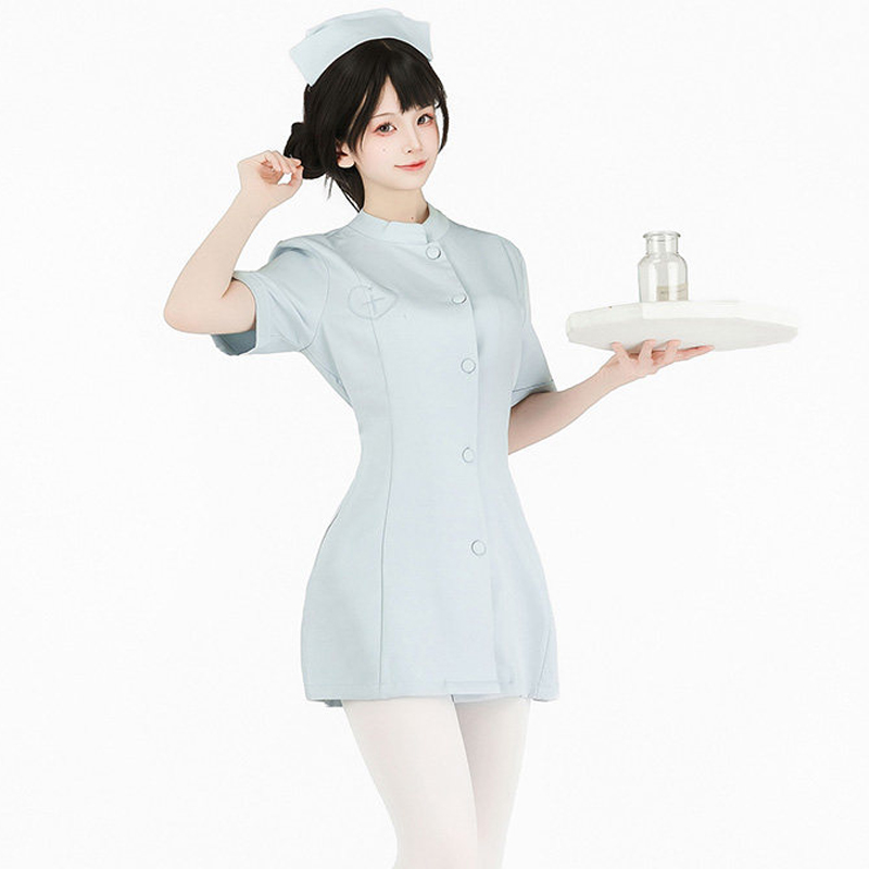 Medical Lab Uniform - AniLV Disfraz de Enfermera Anime, Uniforme