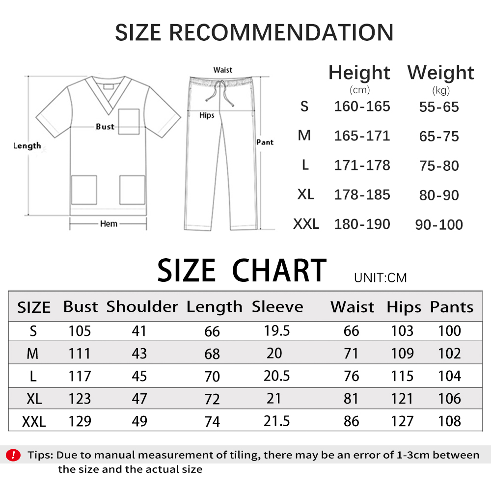 Uniformes quirúrgicos para muj - Medical Lab Uniform reseña y precio