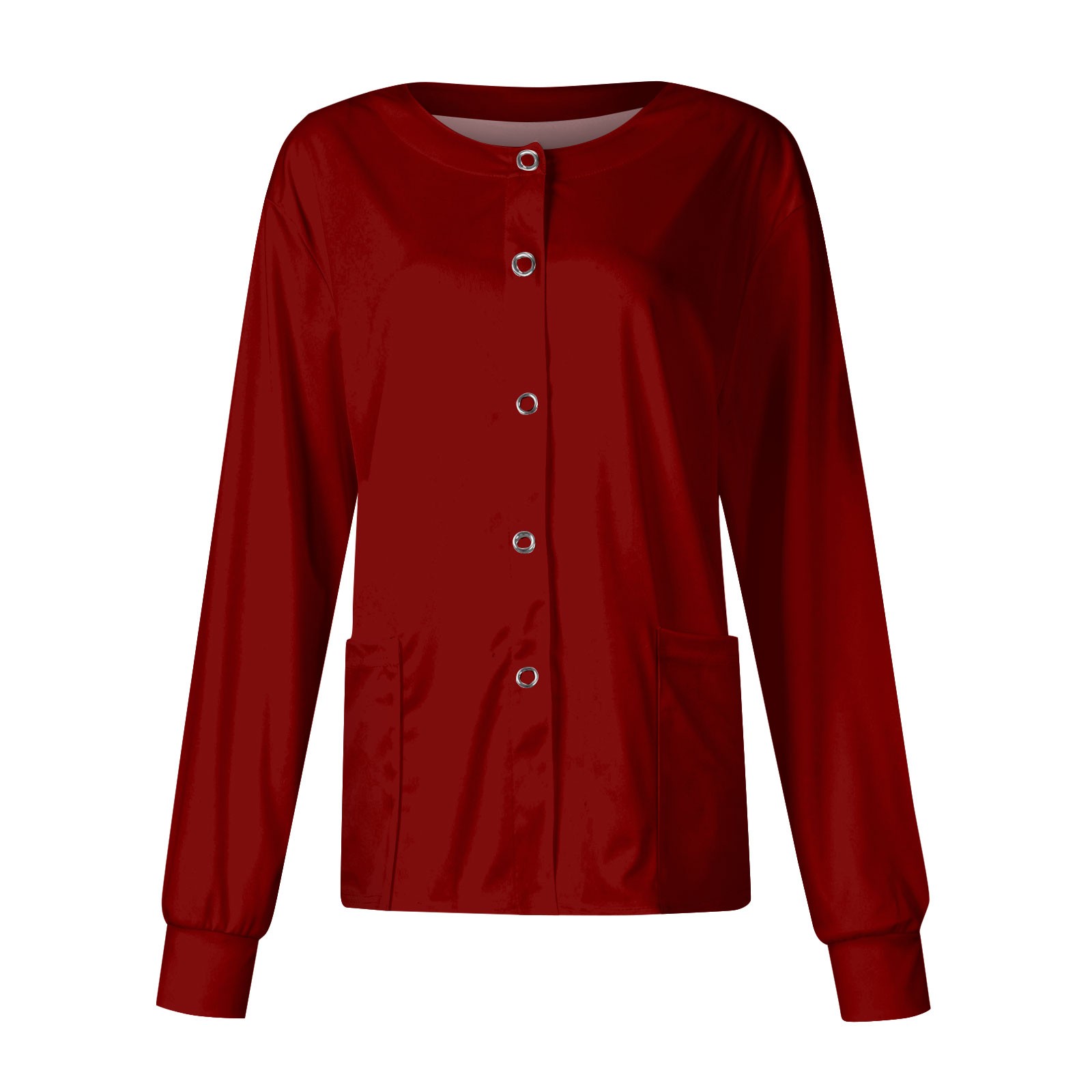Mujer manga larga bolsillo tra - Medical Lab Uniform reseña y precio