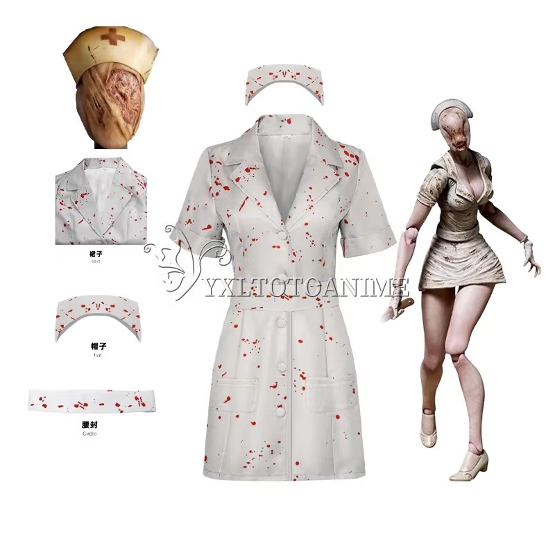 Disfraz de enfermera de la pel - Medical Lab Uniform reseña y precio