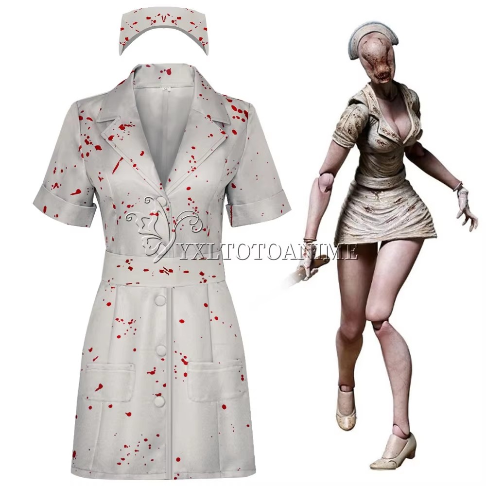 Disfraz de enfermera de la pel - Medical Lab Uniform reseña y precio