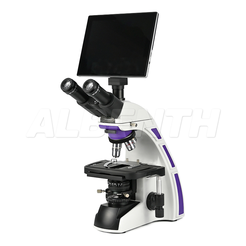 Microscopio compuesto digital  - Medical Lab Video reseña y precio