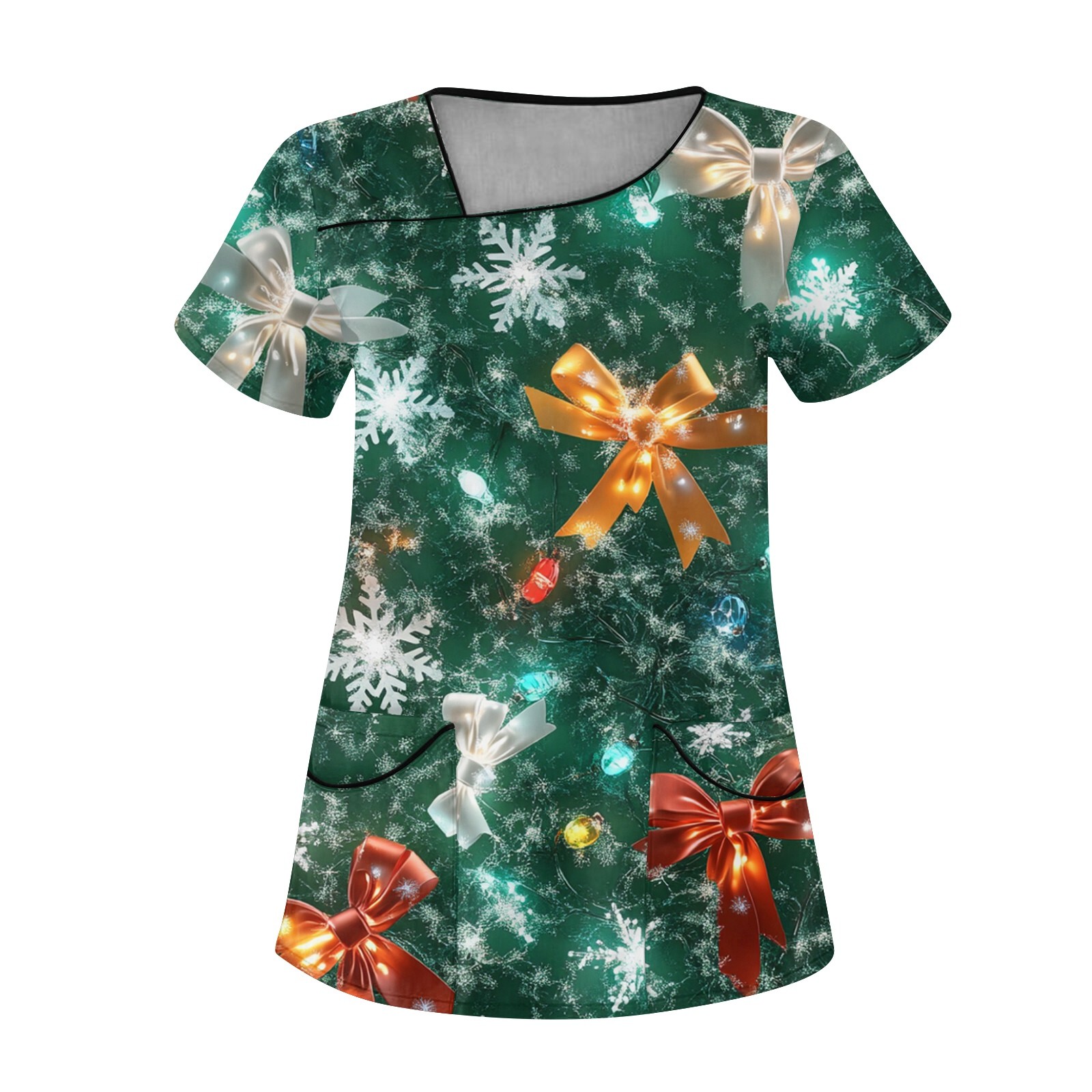 Camiseta de Navidad para enfer - Medical Lab Uniform reseña y precio