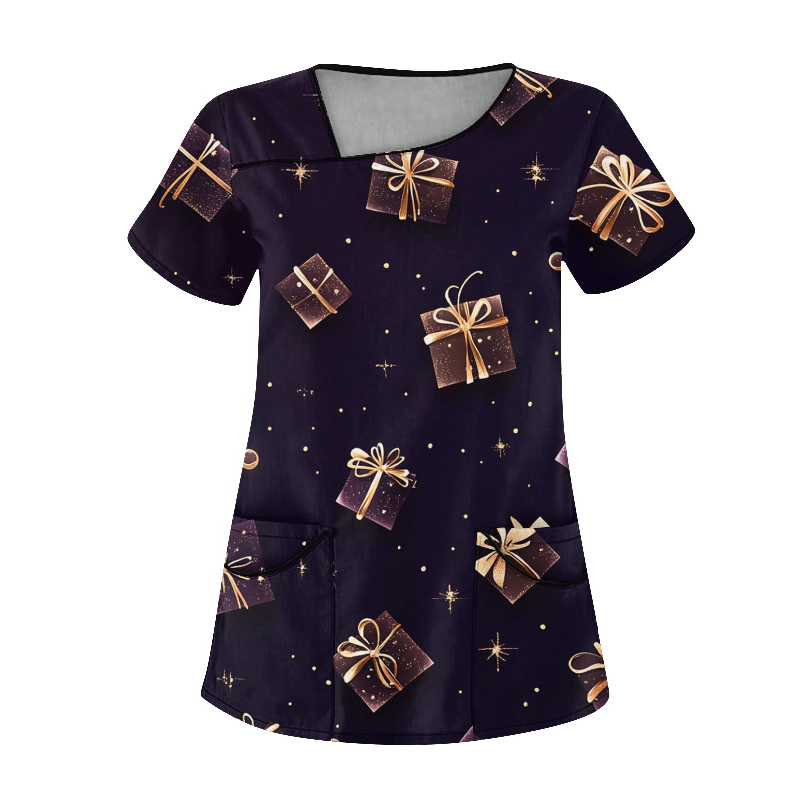 Camiseta de Navidad para enfer - Medical Lab Uniform reseña y precio